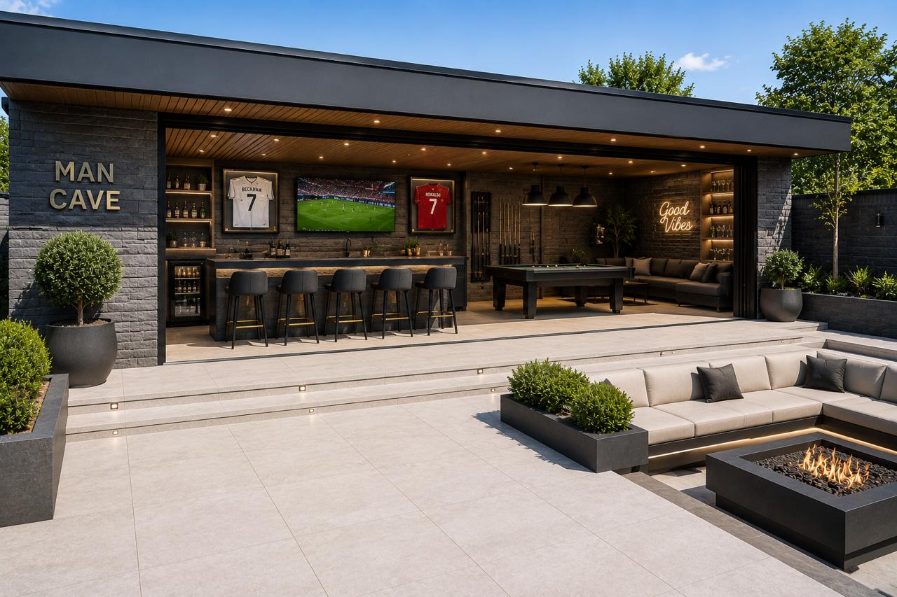 Outdoor Bar & Kitchen